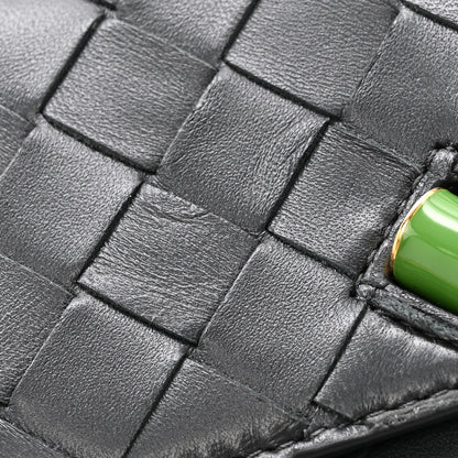Bottega Veneta Nappa Intrecciato Enamel Long Andiamo Top Handle Daisy Clutch Ardoise 8 of 9