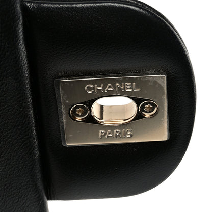 Chanel Lambskin Quilted Mini Rectangular Flap Black 7 of 12