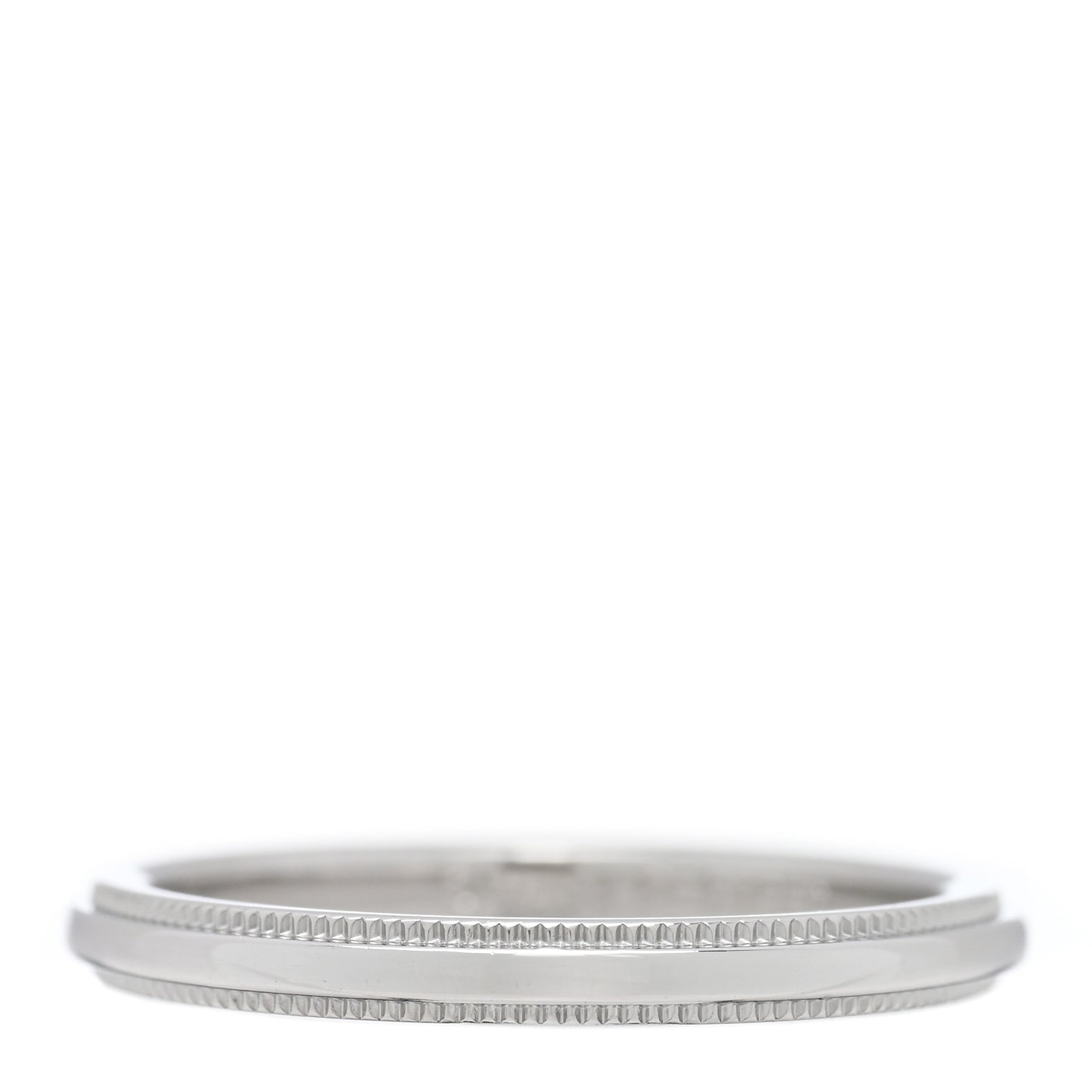 Platinum 2mm Milgrain Wedding Band Ring 49 5
