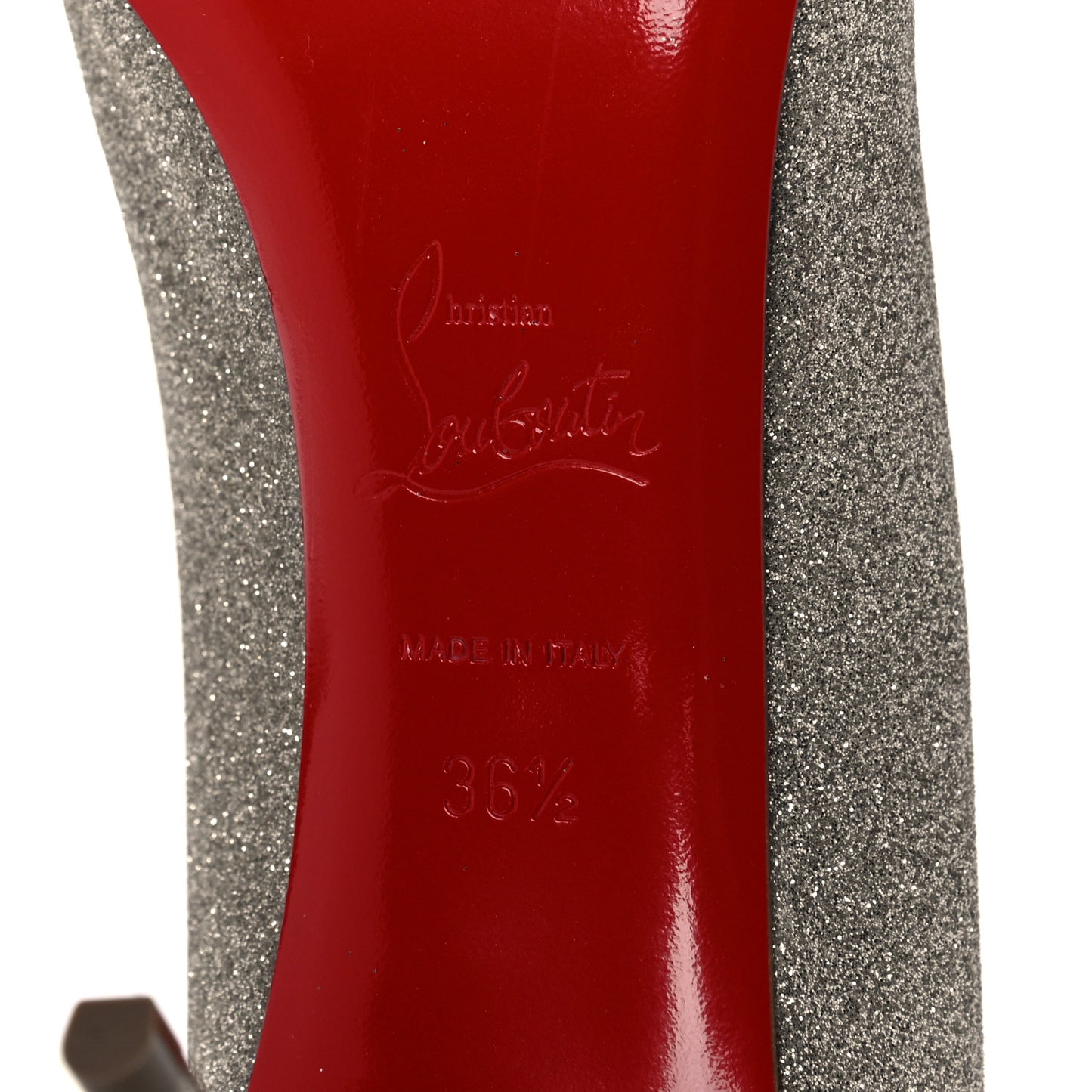 Glitter Kate 85 Pumps 36.5 Ivory