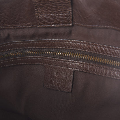 Gucci Monogram Medium Interlocking Icon Tote Dark Brown 6 of 9