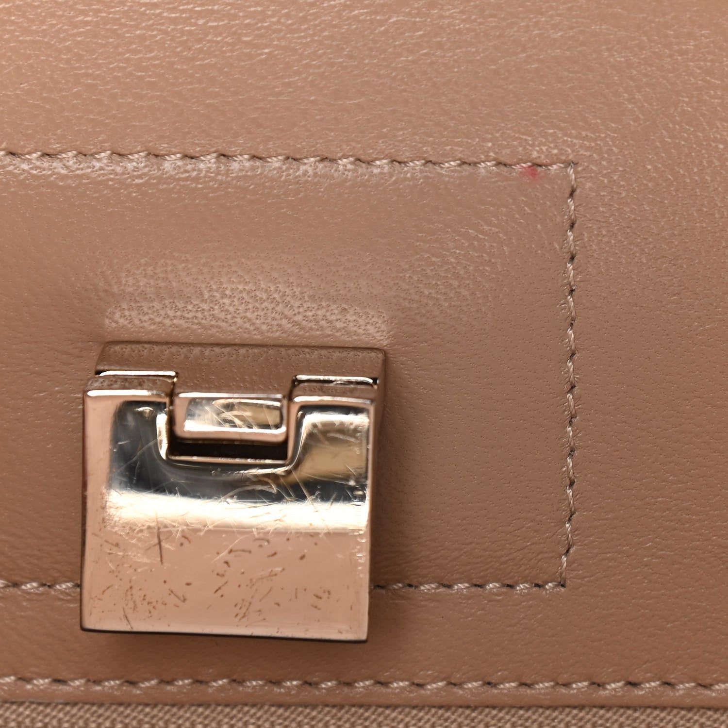 Jimmy Choo Crocodile Embossed Calfskin Riley Tote Beige 18 of 22