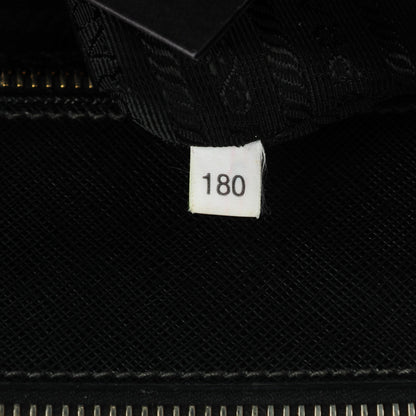 Prada Saffiano Lux Extra Large Galleria Double Zip Tote Black 7 of 7