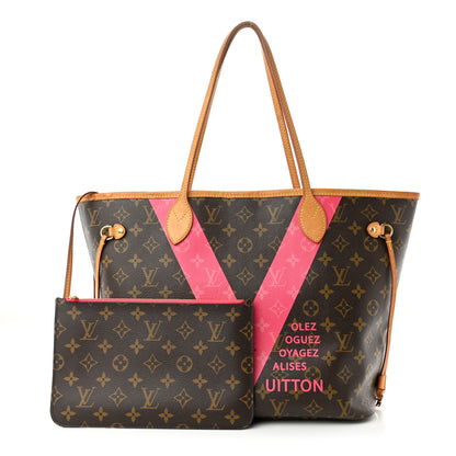 Louis Vuitton Monogram V Neverfull MM Grenade 1 of 13