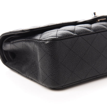 Chanel Caviar Quilted Medium Double Flap Black 6 of 10