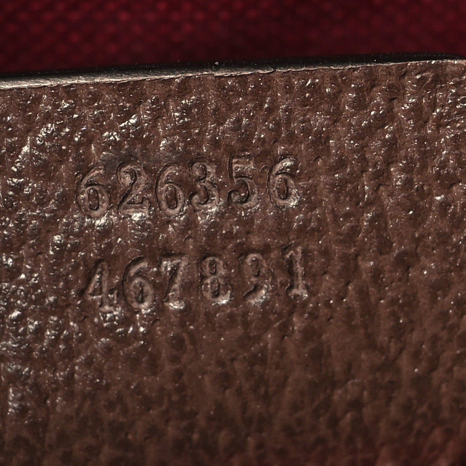 Gucci GG Supreme Monogram Textured Dollar Calfskin Medium Detail Tote Beige Ebony New Acero 6 of 11
