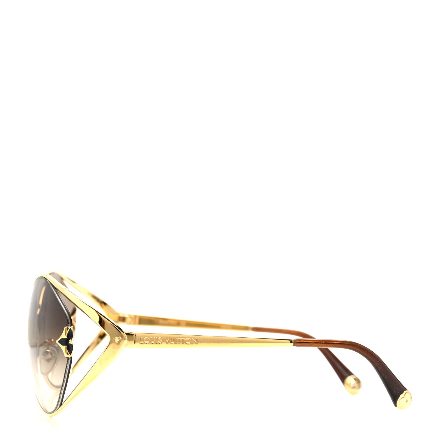Louis Vuitton Metal Laurel Sunglasses Z0410U 3 of 6