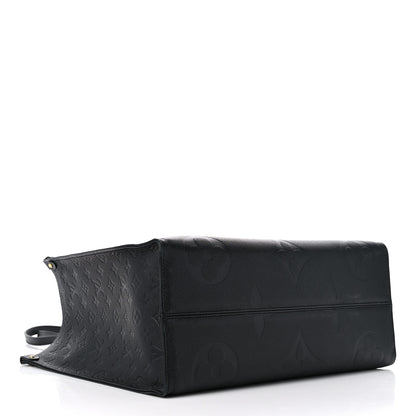 Louis Vuitton Empreinte Monogram Giant Onthego GM Black 4 of 10