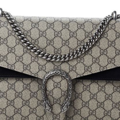 Gucci GG Supreme Monogram Medium Dionysus Shoulder Bag Black 13 of 13