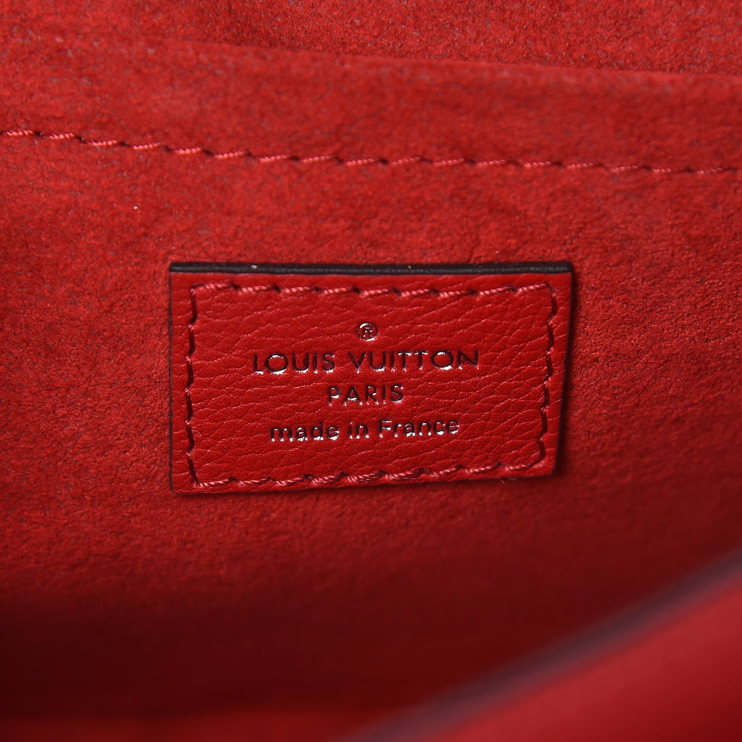 Louis Vuitton Soft Calfskin Mylockme Chain Bag BB Rubis 6 of 9