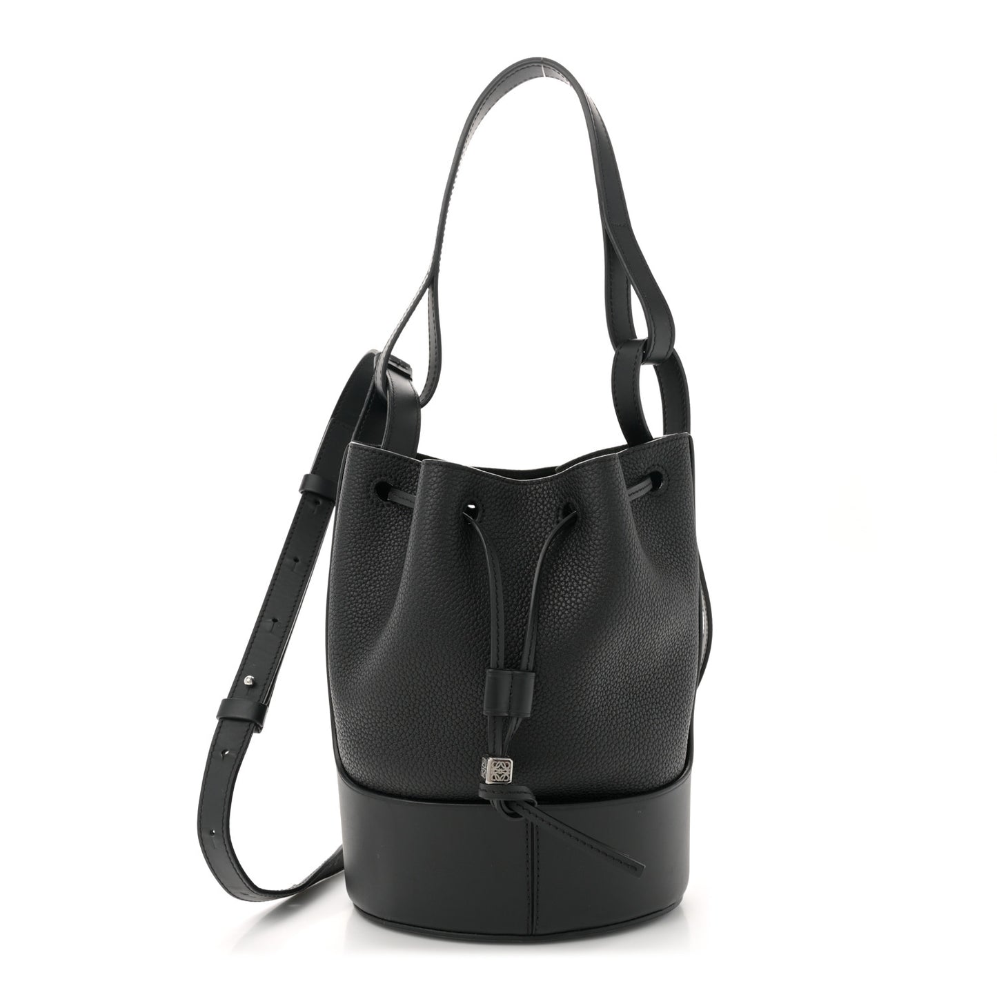 Nappa Calfskin Small Balloon Bag Black