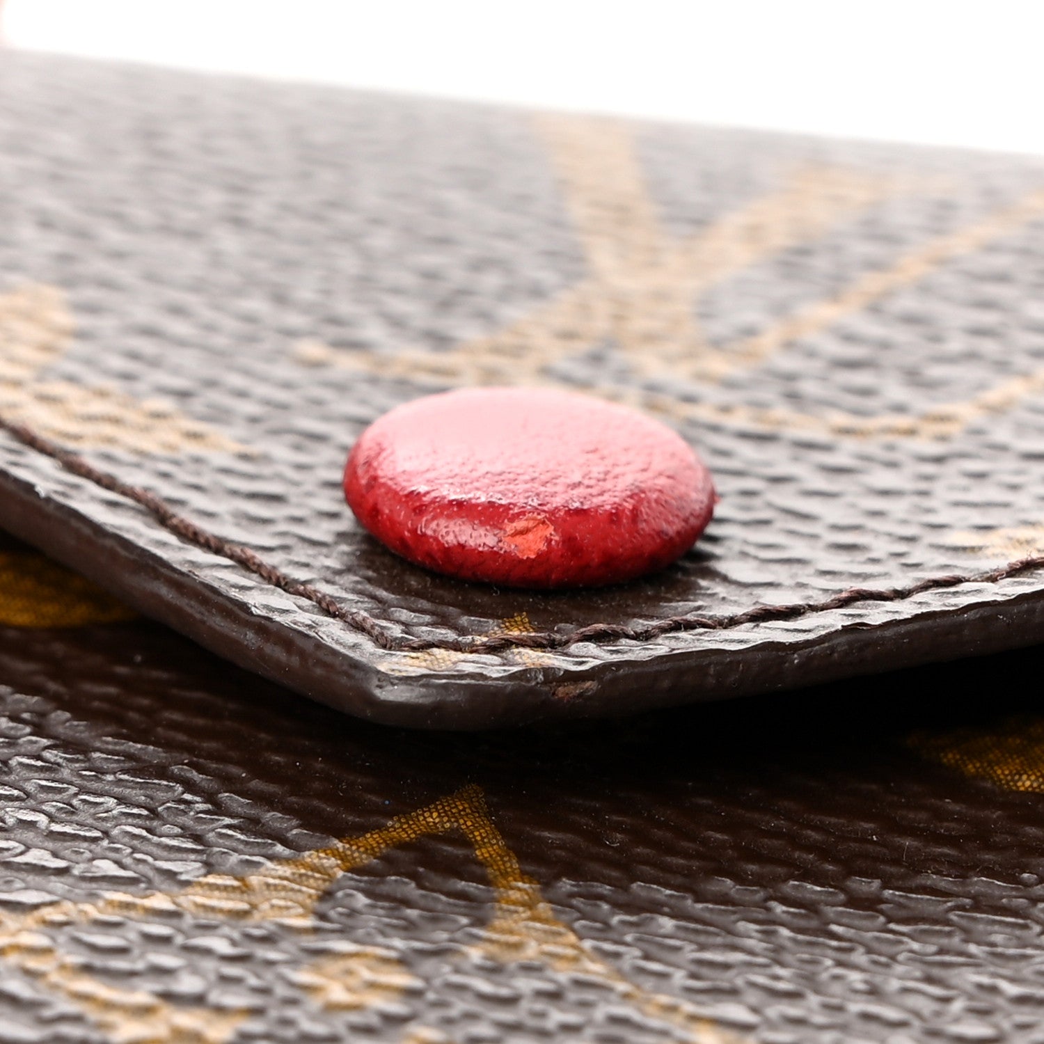 Louis Vuitton Monogram Compact Marie Wallet Rouge 8 of 9