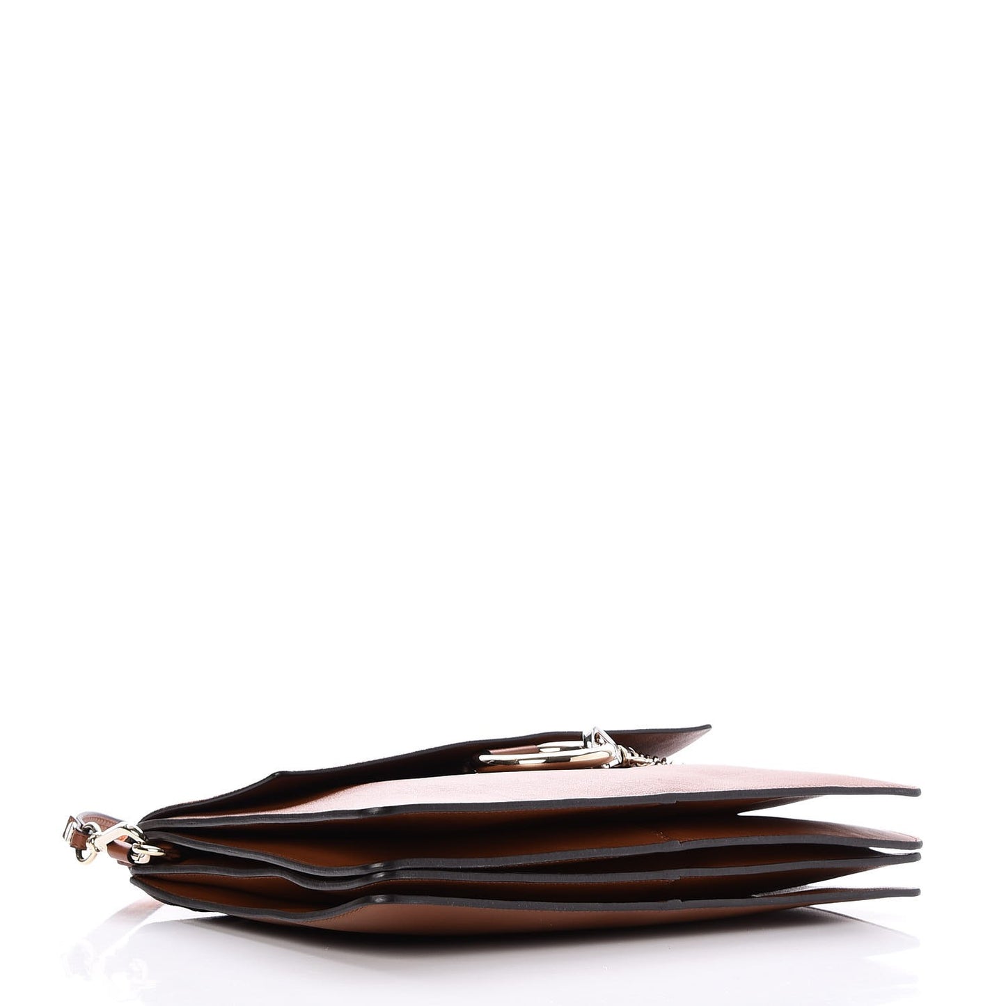 Suede Calfskin Medium Faye Shoulder Bag Tobacco