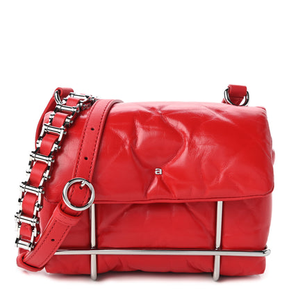 Alexander Wang Calfskin Quilted Halo Xbody Bag Red 1 of 11