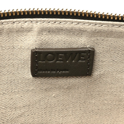 Loewe Calfskin Mini Hammock Hobo Dark Khaki Green 6 of 10
