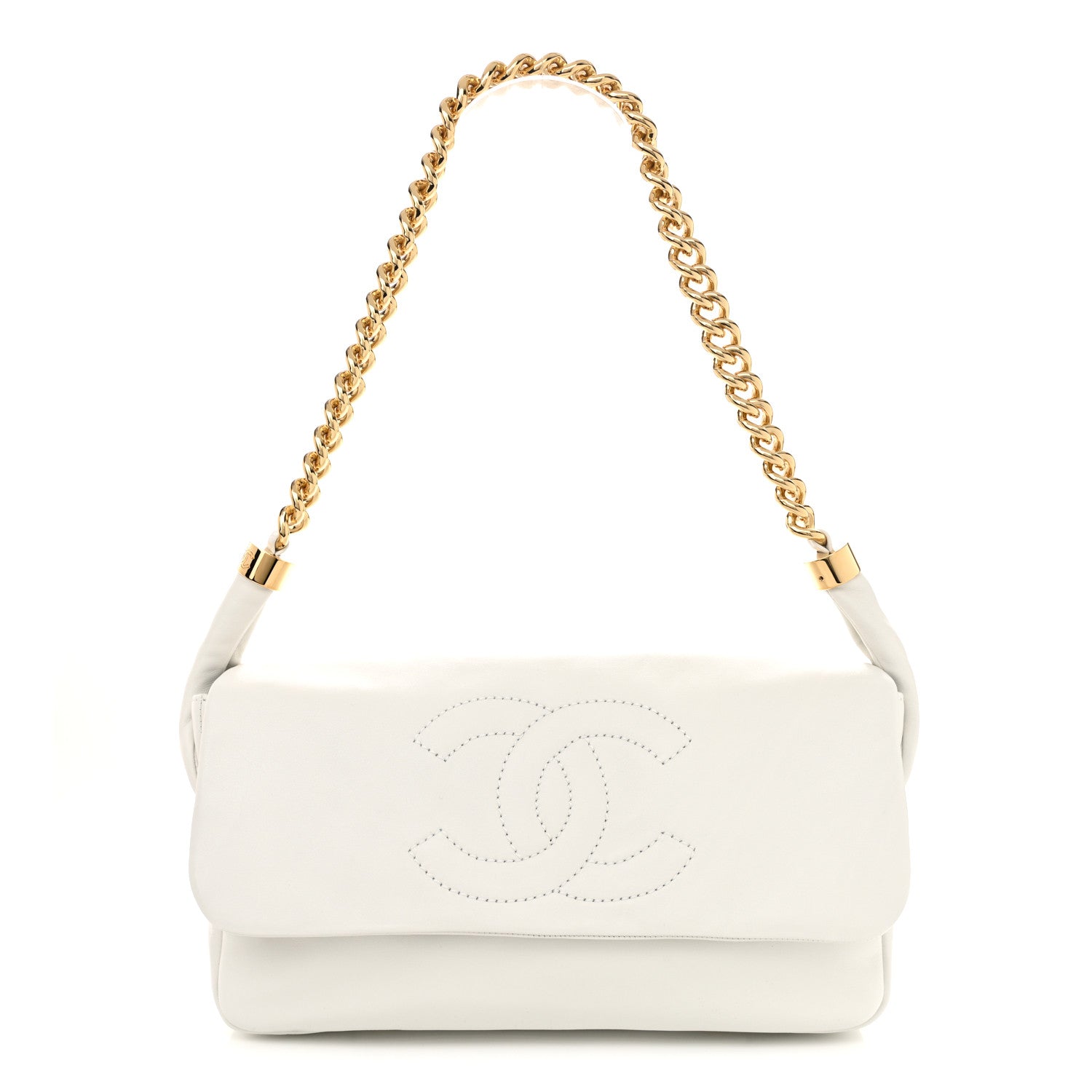 Chanel Lambskin Rodeo Drive Flap White 1 of 12