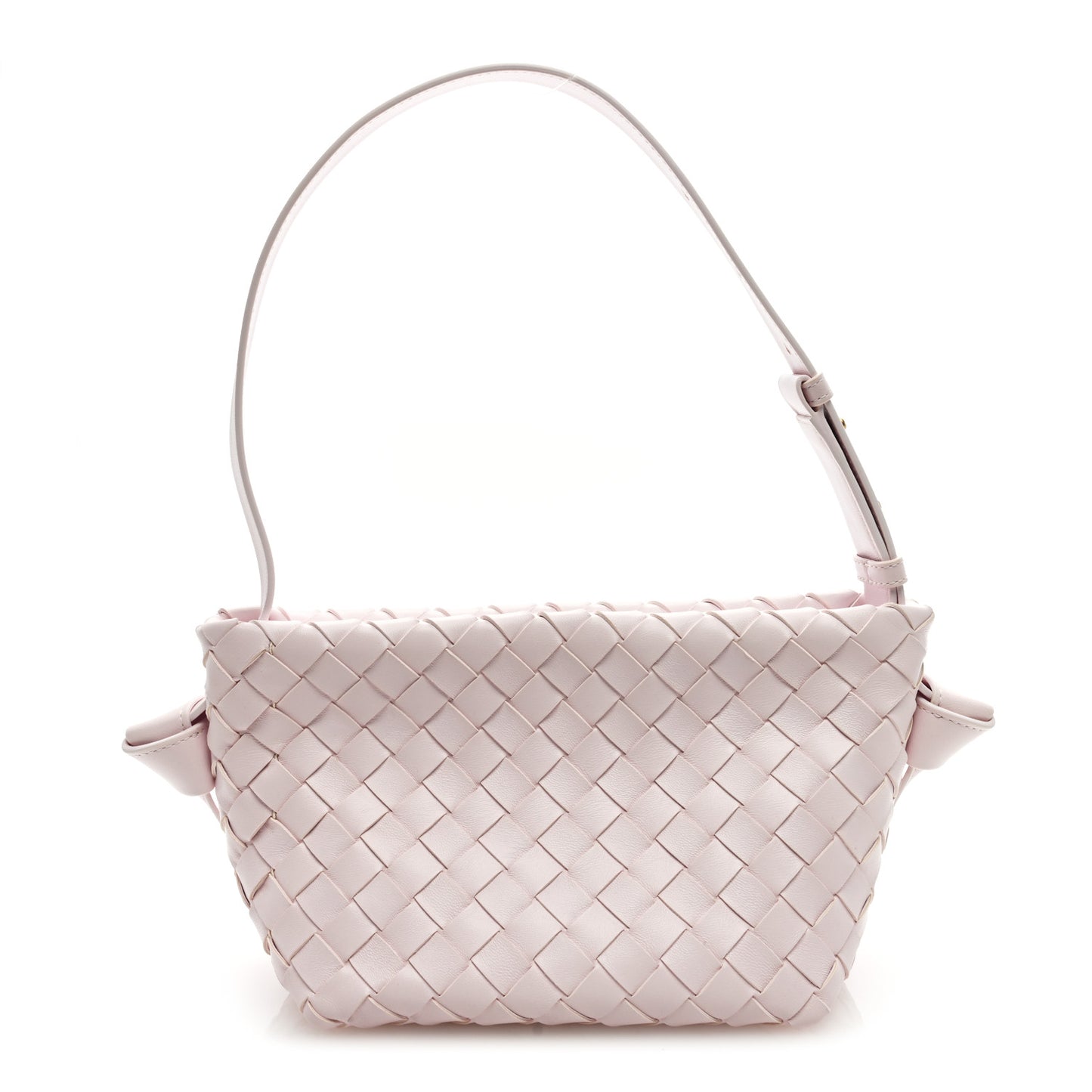 Nappa Intrecciato Tie Shoulder Bag Bliss Washed