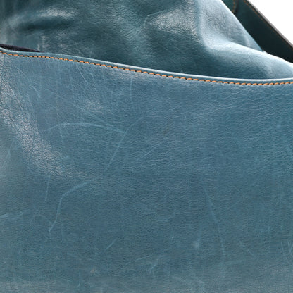 Christian Dior Calfskin Medium Gaucho Double Saddle Bag Dark Blue 11 of 16