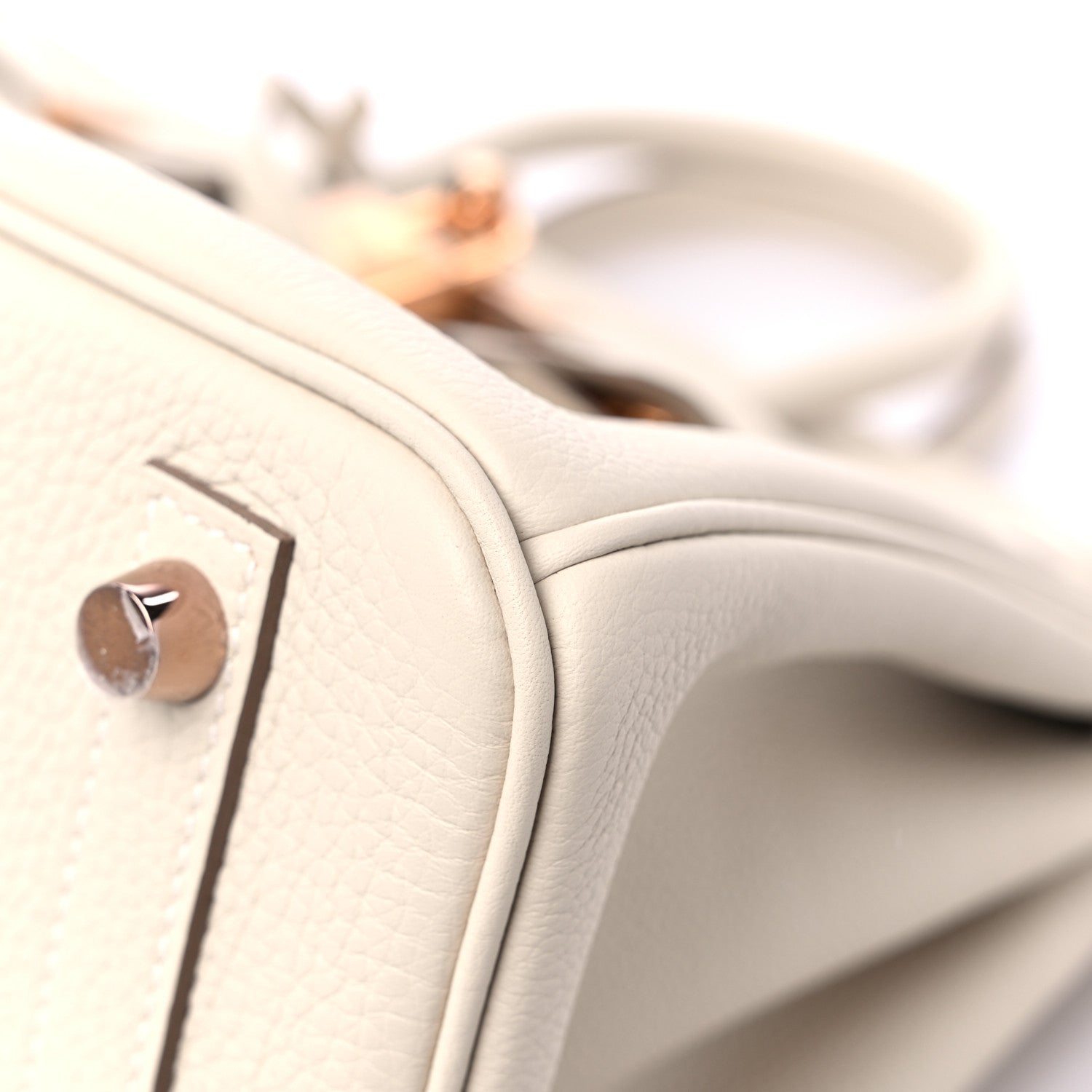 Hermes Togo Birkin 25 Craie 8 of 11