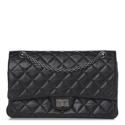Chanel Aged Calfskin Quilted 2.55 Reissue 226 Flap Black 1 of 10