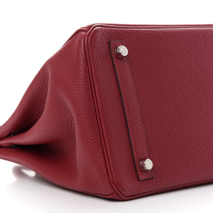 Hermes Togo Birkin 30 Rouge Grenat 9 of 10