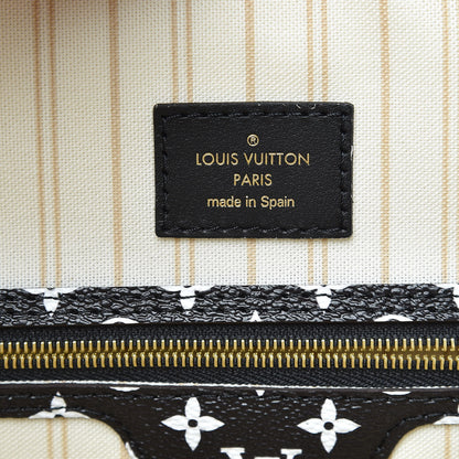 Louis Vuitton Monogram Giant Jungle Neverfull MM Ivory 10 of 13