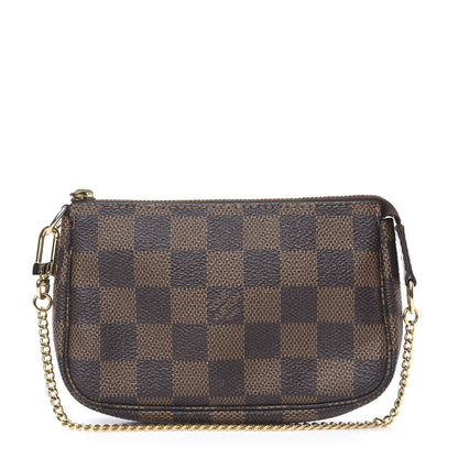 Louis Vuitton Damier Ebene Mini Pochette Accessories 1 of 9
