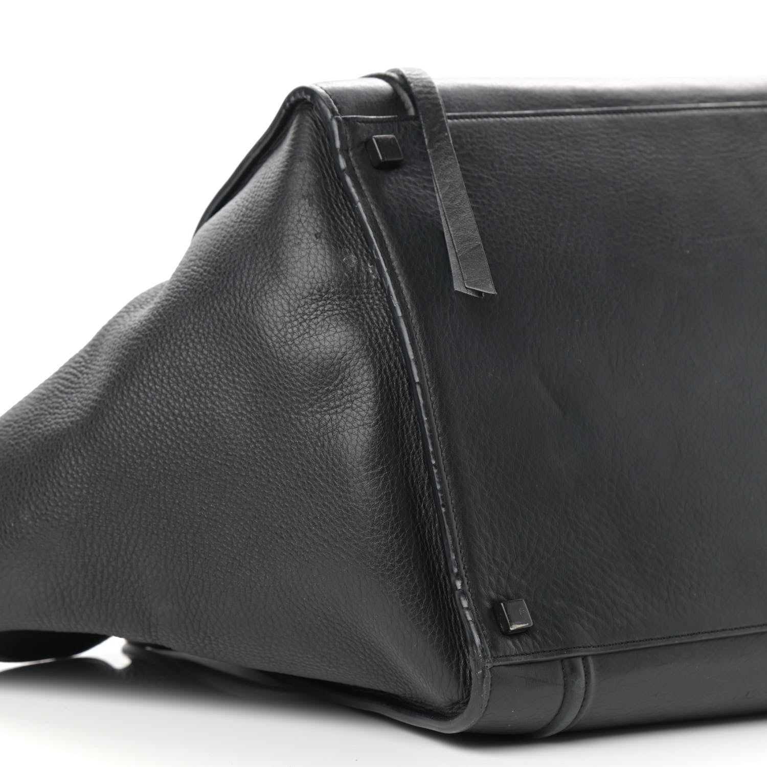Celine Supple Calfskin Medium Phantom Luggage Black 10 of 22