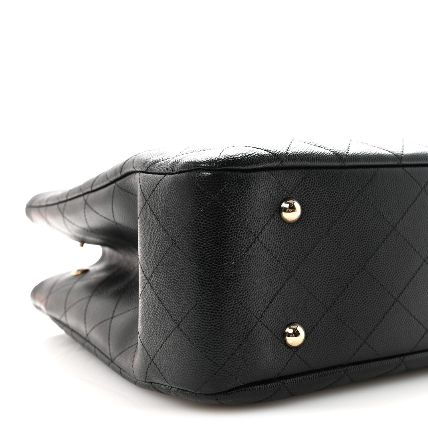 Chanel Caviar Quilted Large Shopping Tote Black 9 of 10