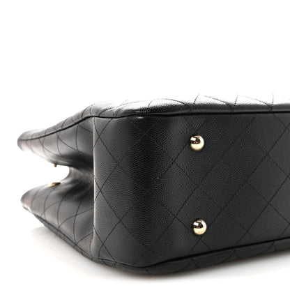 Chanel Caviar Quilted Large Shopping Tote Black 9 of 10