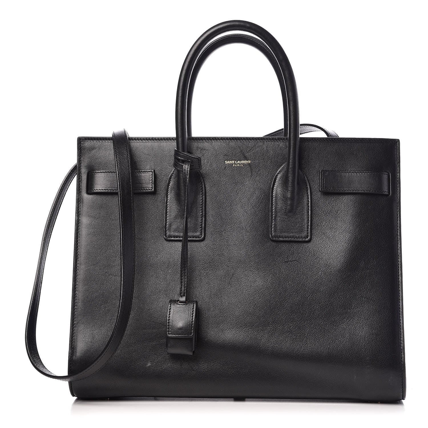 Saint Laurent Calfskin Small Sac De Jour Black 1 of 14