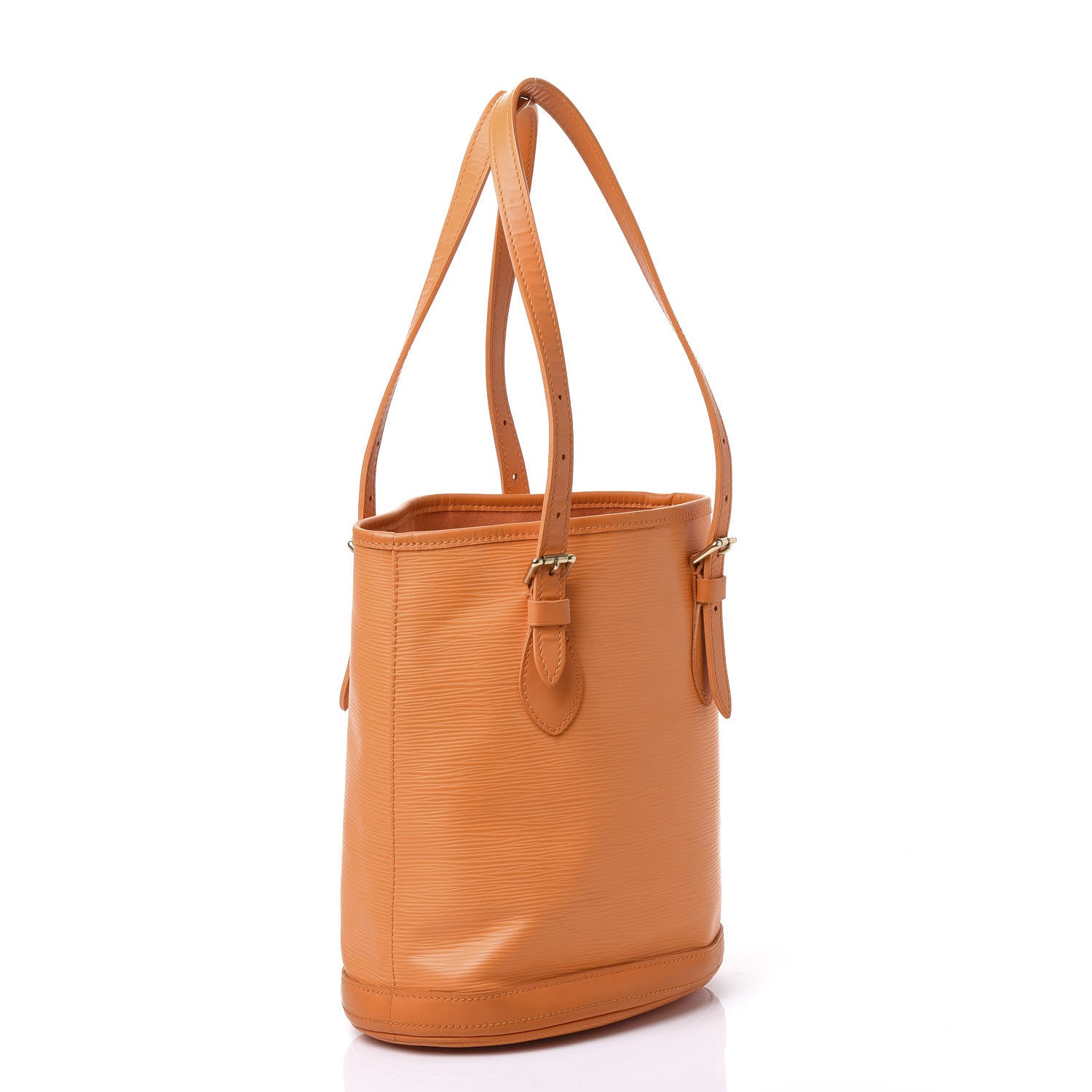 Louis Vuitton Epi Petit Bucket 23 Mandarin 2 of 8