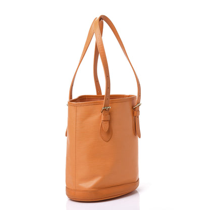 Louis Vuitton Epi Petit Bucket 23 Mandarin 2 of 8