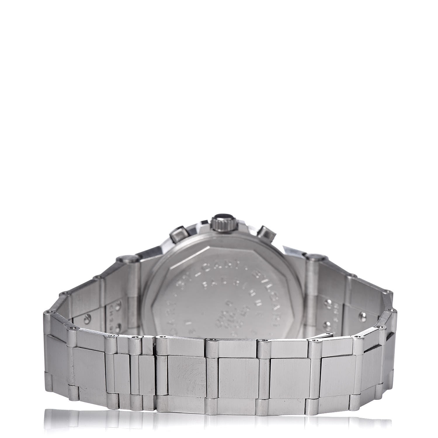 Bulgari Stainless Steel 35mm Diagono Chronograph Automatic Watch Black 4 of 6