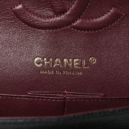 Chanel Caviar Quilted Medium Double Flap Black 6 of 10