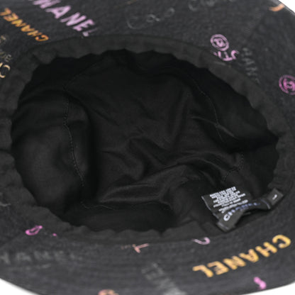 Chanel Denim Mood Cloche Bucket Hat L Black 7 of 8
