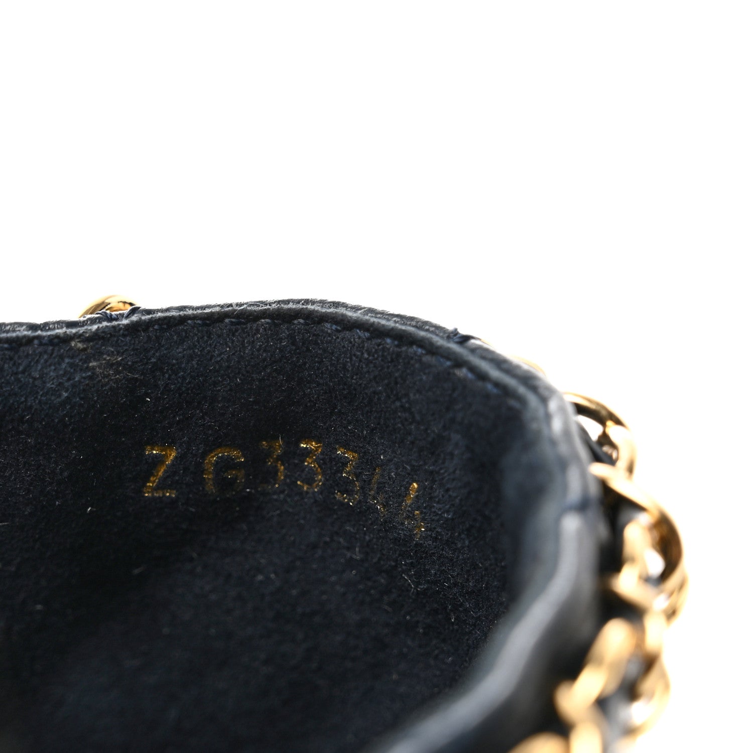 Chanel Lambskin Quilted CC Chain Espadrille Mules 36 Black Navy 8 of 9