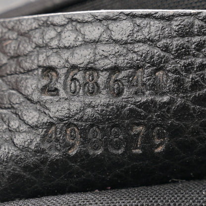 Gucci Monogram Medium Abbey Convertible Tote Black 7 of 11
