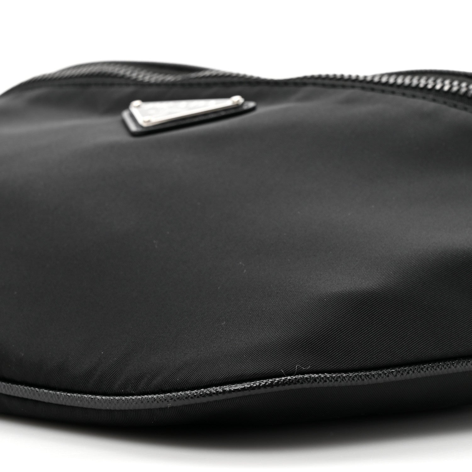 Prada Re-Nylon Saffiano Belt Bag Black 8 of 10