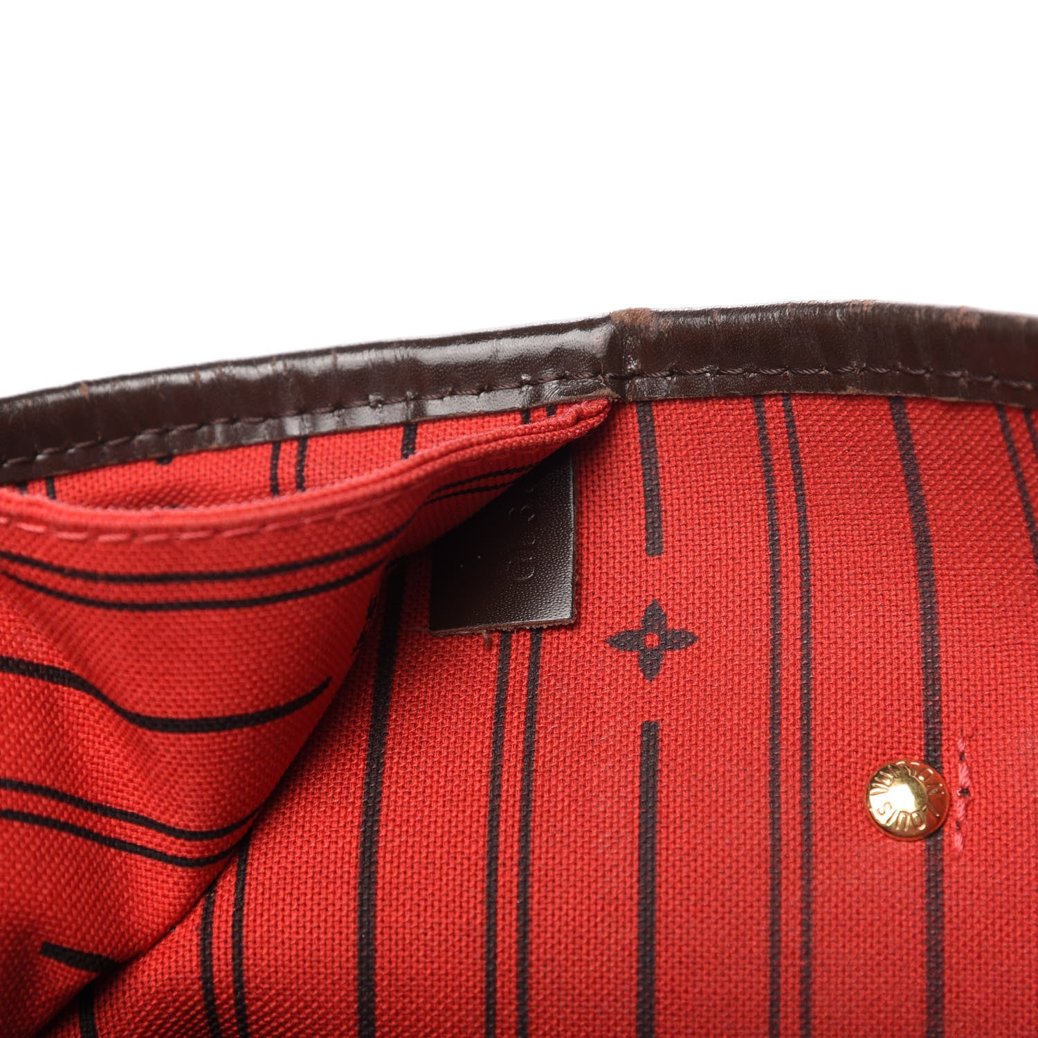 Louis Vuitton Damier Ebene Neverfull MM 9 of 10