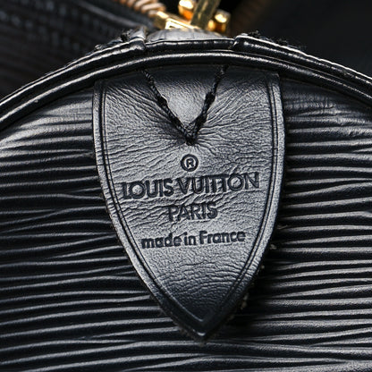 Louis Vuitton Epi Keepall 50 Black 7 of 14