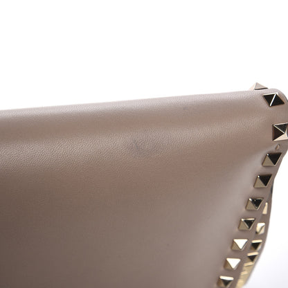 Valentino Garavani Nappa Rockstud Wristlet Clutch Poudre 8 of 8