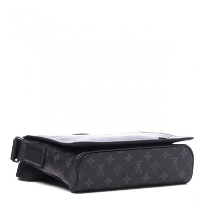Louis Vuitton Monogram Eclipse District PM Black 3 of 8