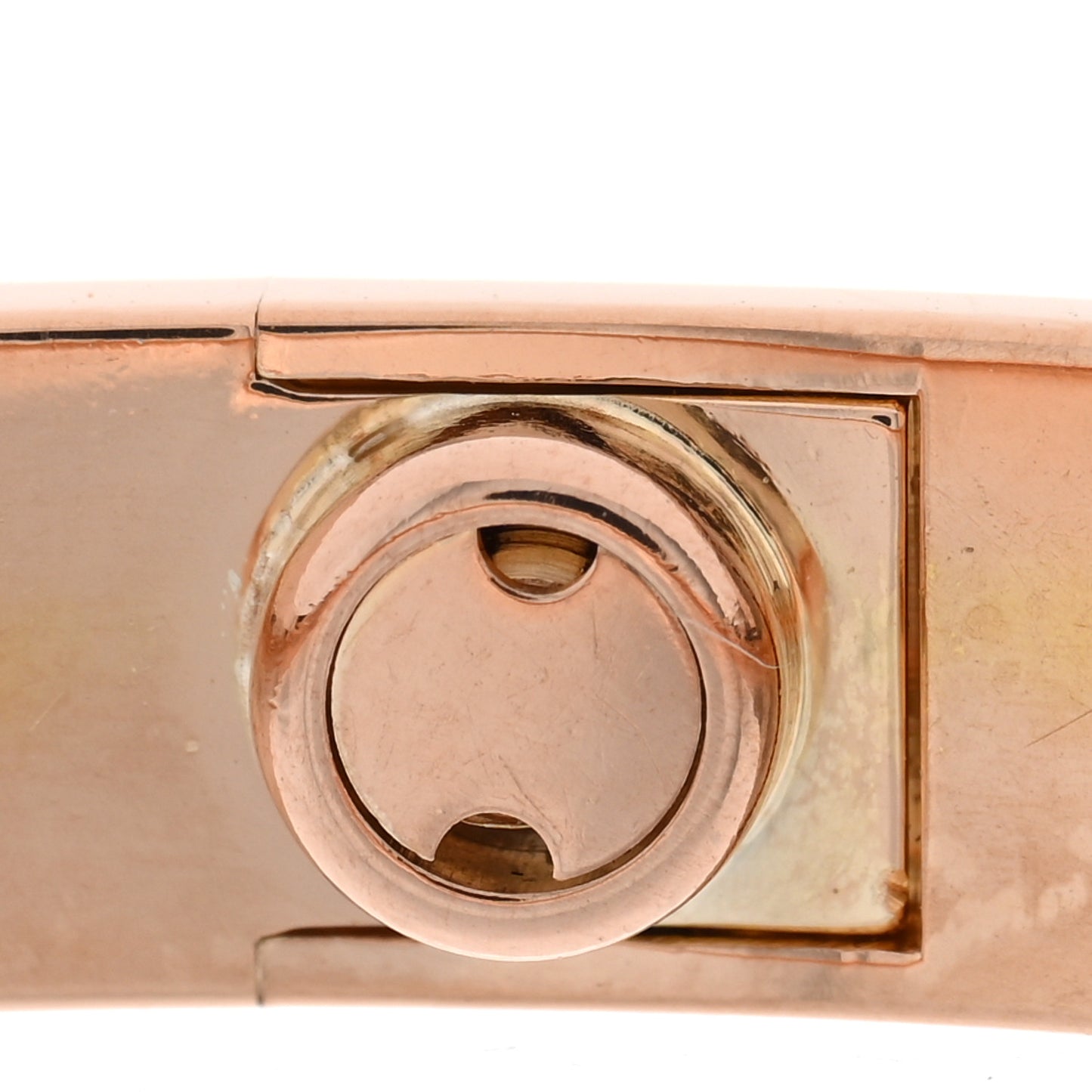 18K Pink Gold LOVE Bracelet 17