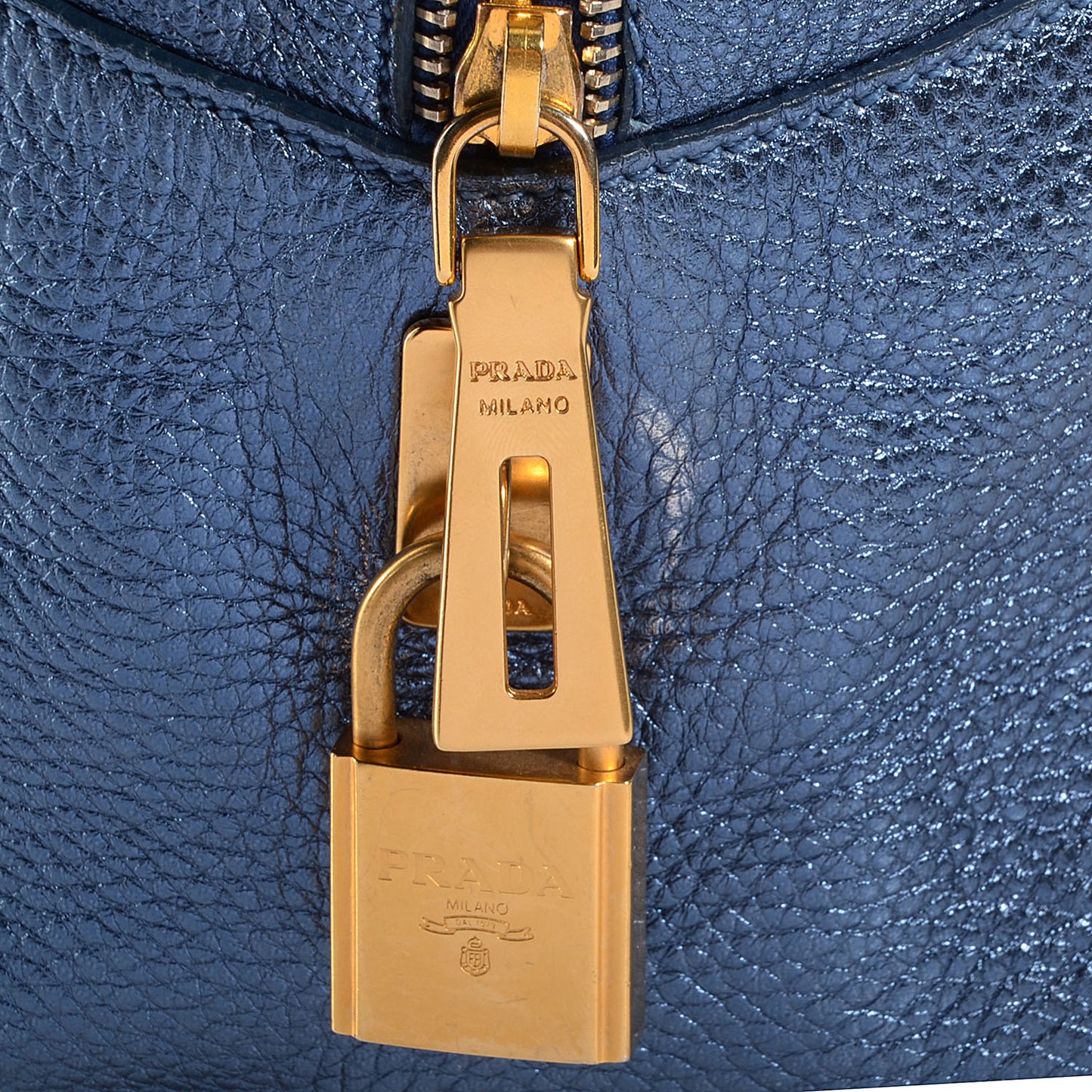 Vitello Daino Satchel Denim Mordore