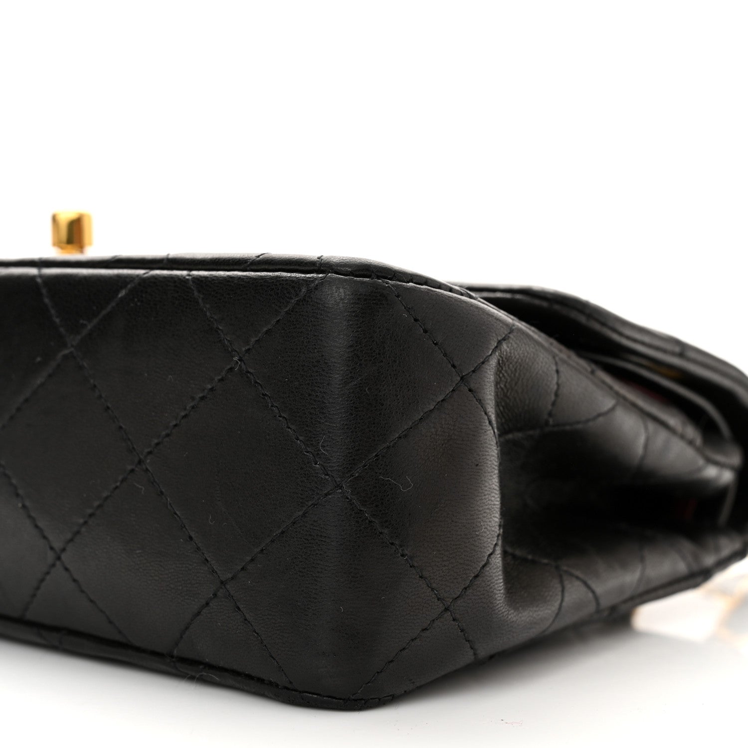 Chanel Lambskin Quilted Small Double Flap Black 10 of 10