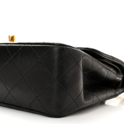 Chanel Lambskin Quilted Small Double Flap Black 10 of 10