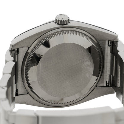 Rolex Stainless Steel 34mm Oyster Perpetual Watch Black 114200 4 of 4