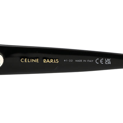Celine Acetate Triomphe 01 Square Sunglasses CL 40226U Black 6 of 7