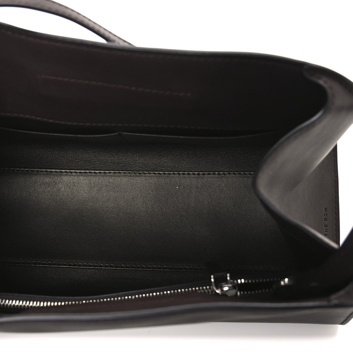 The Row Smooth Calfskin Peggy Bag Chestnut 5 of 10